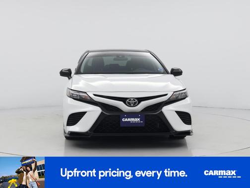 White 2020 Toyota Camry TRD