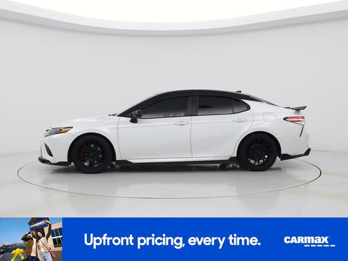 White 2020 Toyota Camry TRD