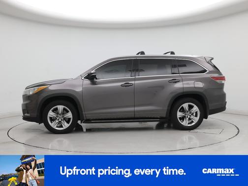 Gray 2016 Toyota Highlander Limited