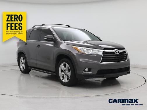 Gray 2016 Toyota Highlander Limited