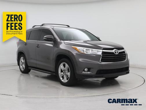Gray 2016 Toyota Highlander Limited