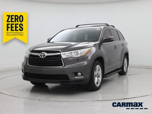 Gray 2016 Toyota Highlander Limited