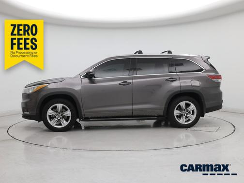 Gray 2016 Toyota Highlander Limited