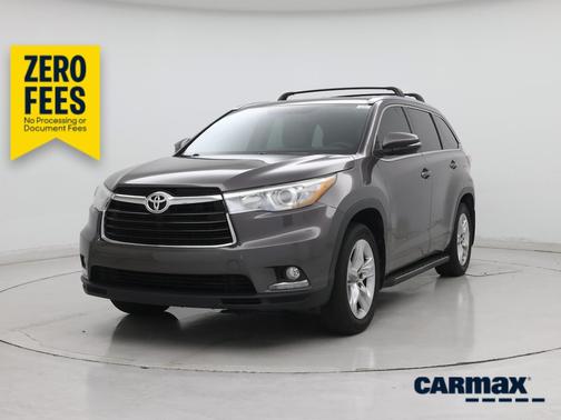 Gray 2016 Toyota Highlander Limited