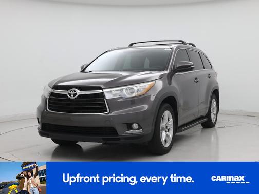 Gray 2016 Toyota Highlander Limited