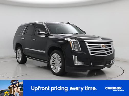 Black 2016 Cadillac Escalade Platinum
