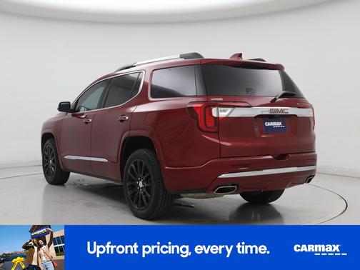 Red 2020 GMC Acadia Denali
