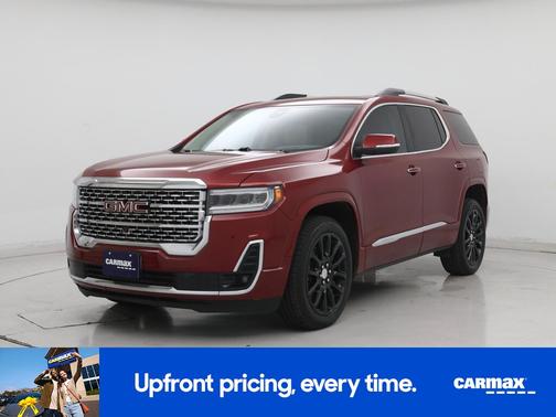 Red 2020 GMC Acadia Denali
