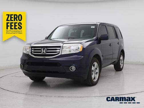Blue 2015 Honda Pilot EX