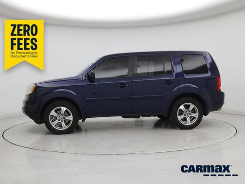 Blue 2015 Honda Pilot EX