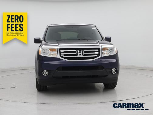 Blue 2015 Honda Pilot EX