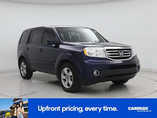 Blue 2015 Honda Pilot EX