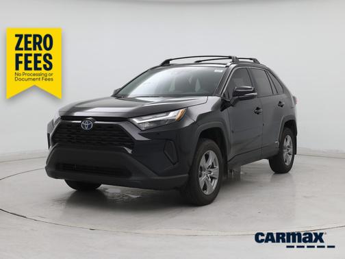 Black 2023 Toyota RAV4 Hybrid XLE