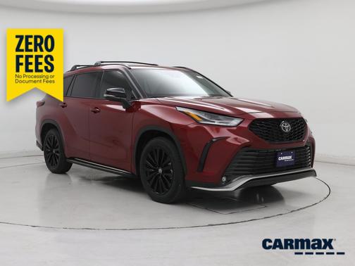 Red 2026 Toyota Highlander XSE