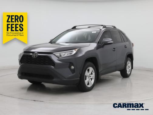 Gray 2021 Toyota RAV4 XLE