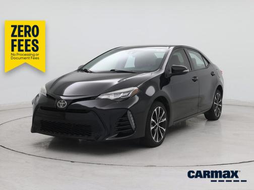 Black 2017 Toyota Corolla SE