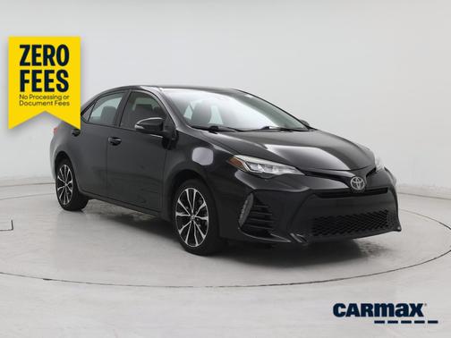 Black 2017 Toyota Corolla SE
