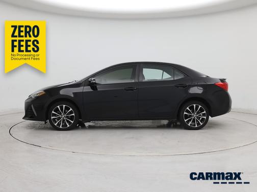 Black 2017 Toyota Corolla SE