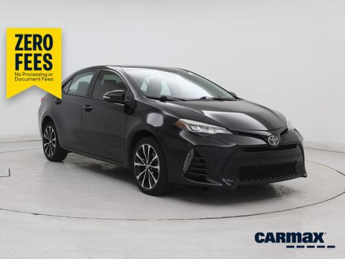 Black 2017 Toyota Corolla SE