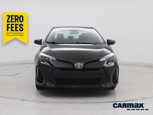 Black 2017 Toyota Corolla SE
