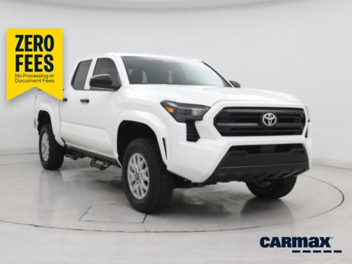White 2025 Toyota Tacoma SR