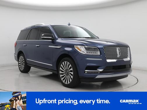 Blue 2018 Lincoln Navigator Reserve