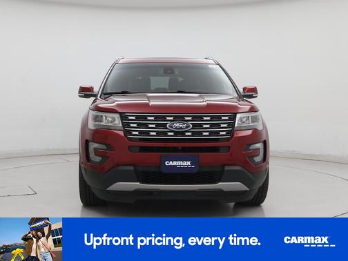 Red 2017 Ford Explorer Limited