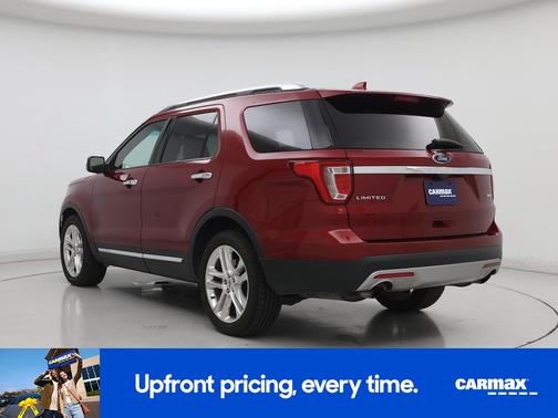 Red 2017 Ford Explorer Limited