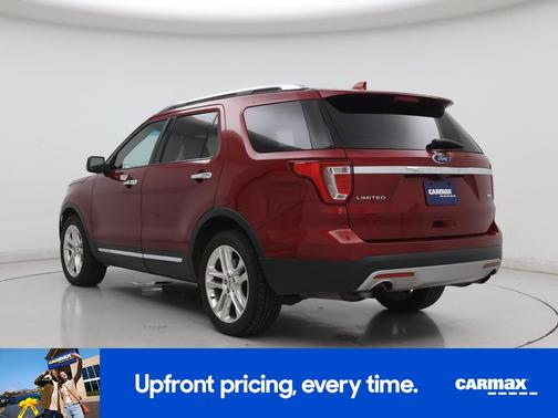 Red 2017 Ford Explorer Limited