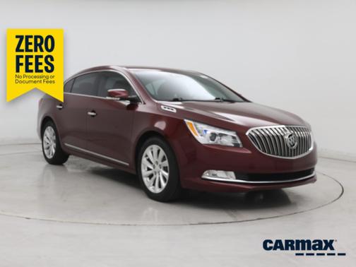 Burgundy 2016 Buick LaCrosse Leather
