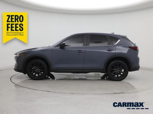 Blue 2025 Mazda CX-5 Carbon Edition