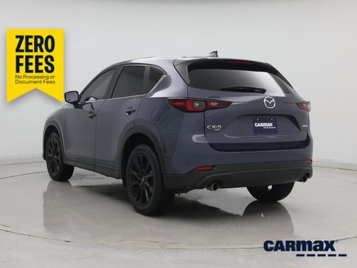 Blue 2025 Mazda CX-5 Carbon Edition