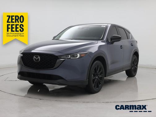 Blue 2025 Mazda CX-5 Carbon Edition