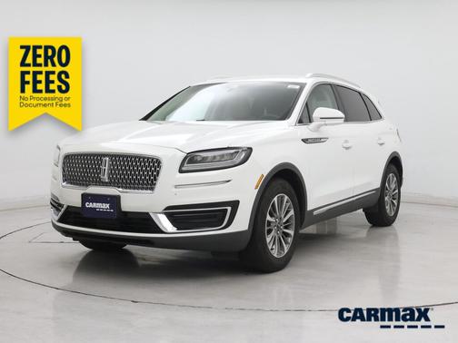 White 2020 Lincoln Nautilus Standard