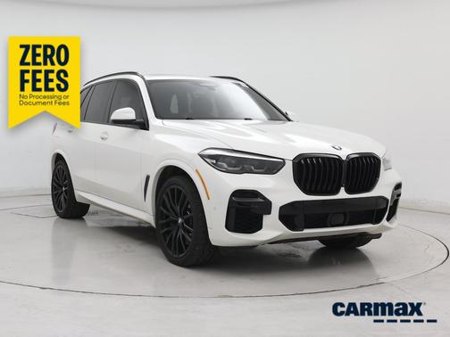 White 2022 BMW X5 M50i