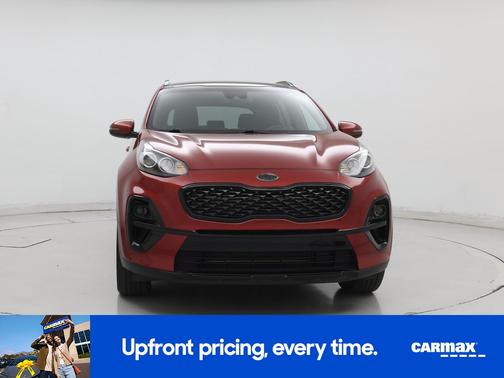 Red 2022 Kia Sportage Nightfall
