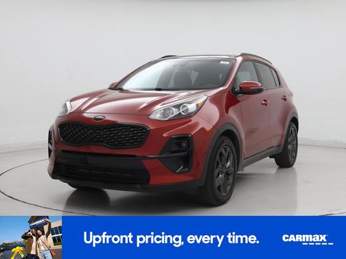Red 2022 Kia Sportage Nightfall