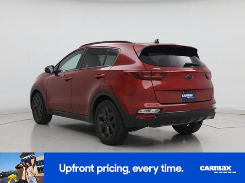 Red 2022 Kia Sportage Nightfall