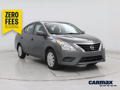 Gray 2018 Nissan Versa S Plus