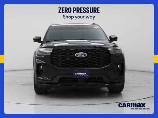 Black 2025 Ford Explorer ST-Line