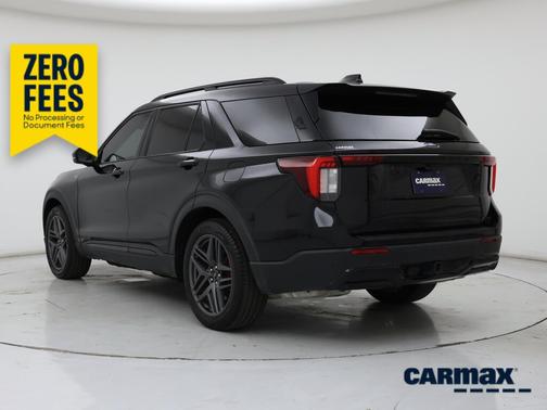 Black 2025 Ford Explorer ST-Line