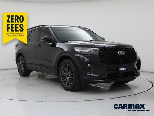 Black 2025 Ford Explorer ST-Line