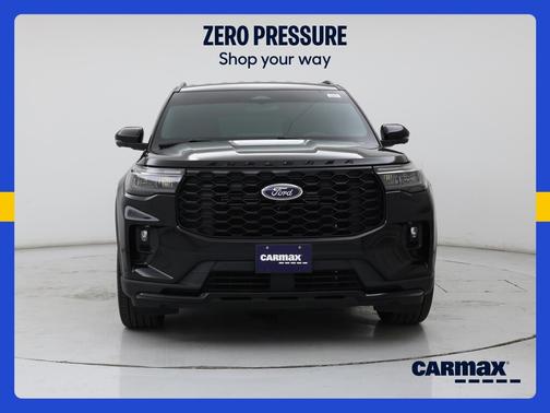 Black 2025 Ford Explorer ST-Line