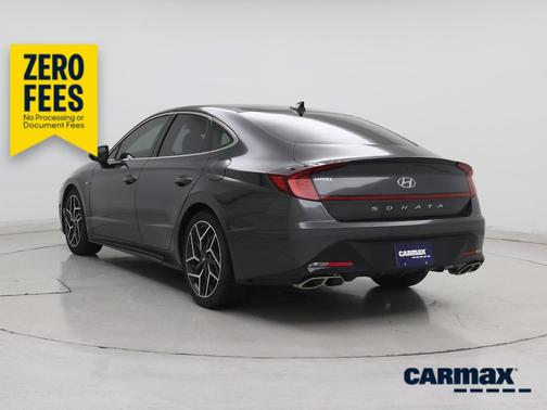 Gray 2021 Hyundai SONATA N Line