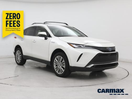 White 2021 Toyota Venza Limited