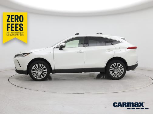 White 2021 Toyota Venza Limited