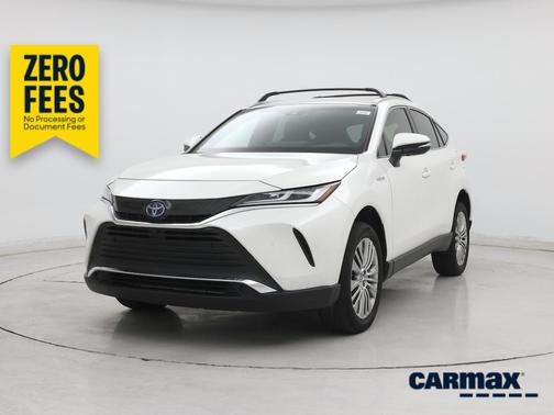 White 2021 Toyota Venza Limited