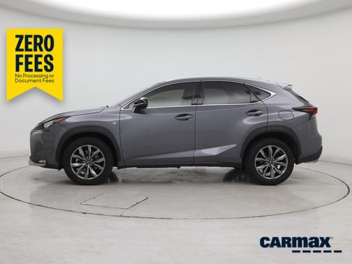 Gray 2016 Lexus NX 200t F-Sport