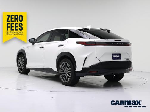 White 2024 Lexus RZ 450e Luxury