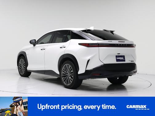 White 2024 Lexus RZ 450e Luxury
